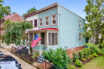 Exterior of a house in Annapolis, MD